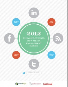 Update: In-House Counsel Lawyers Social Media Use Grows