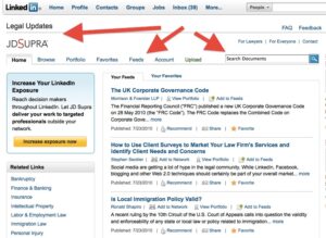 Legal Updates on LinkedIn